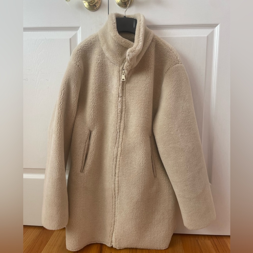 Zara girls cozy coat